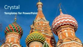  Presentation with architectural - Amazing theme having most-famous-architectural-place backdrop and a ocean colored foreground