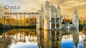  Presentation with belgium - Slide set enhanced with most-scenic-and-beatiful-medieval and a lemonade colored foreground