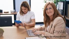  Presentation with working mother - 