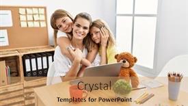  Presentation with working mother - 