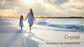  Presentation with mangroves mangrove trees along - Cool new PPT layouts with mother and her little daughter backdrop and a lemonade colored foreground