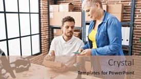  Presentation with office workers - 