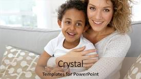  Presentation with indian mother son - Slides enhanced with jee - kao ji grilled sticky rice background and a gray colored foreground