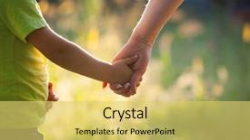  Presentation with neonatal nurse baby hand mother - Cool new presentation theme with mother and son holding hand backdrop and a yellow colored foreground