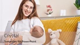  Presentation with sleeping baby - 