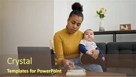  Presentation with working mother - 