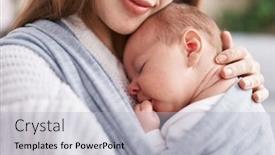  Presentation with sleeping baby - 