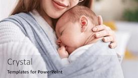  Presentation with sleeping baby - 