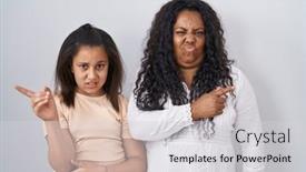  Presentation with forefinger - 