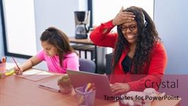  Presentation with working mother - 