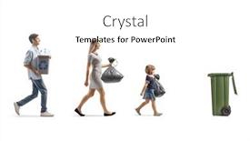  Presentation with mother and child health care - Presentation consisting of mother-father-and-child-walking background and a white colored foreground