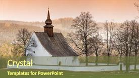  Presentation with solemnity of mother mary of god - Beautiful presentation design featuring mother of god veveri czech backdrop and a tawny brown colored foreground