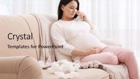  Presentation with sadness woman cry - Colorful slide set enhanced with mother tears - upset young pregnant woman crying backdrop and a lemonade colored foreground