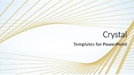  Presentation with gold design - Beautiful slide deck featuring motif - composite background of gold angular backdrop and a white colored foreground