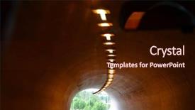  Presentation with tunnel - PPT layouts having motion background of road tunnel background and a wine colored foreground