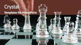  Presentation with last - Audience pleasing presentation theme consisting of motion blur on hand backdrop and a tawny brown colored foreground