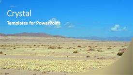  Presentation with jeep - Presentation design featuring motion-blure-jeep-safari-photos background and a teal colored foreground