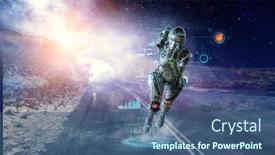  Presentation with mixed reality - Beautiful slide deck featuring biomechanics - motion caption virtual reality mixed backdrop and a ocean colored foreground