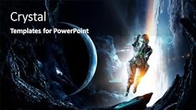  Presentation with mixed reality - Slide deck with biomechanics - motion caption virtual reality mixed background and a black colored foreground