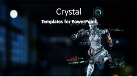  Presentation with mixed reality - Slides consisting of biomechanics - motion caption virtual reality mixed background and a black colored foreground