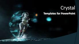  Presentation with mixed reality - PPT layouts enhanced with biomechanics - motion caption virtual reality mixed background and a black colored foreground