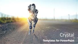  Presentation with mixed reality - Amazing PPT layouts having motion-caption-virtual-reality-mixed backdrop and a gray colored foreground