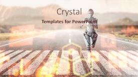  Presentation with mixed reality - PPT layouts enhanced with motion-caption-virtual-reality-mixed background and a lemonade colored foreground