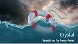  Presentation with blue orange - Beautiful theme featuring  backdrop and a  colored foreground