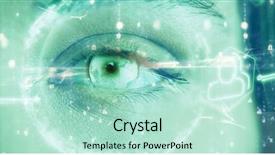  Presentation with earth eye - Beautiful slides featuring motion planets - digitally generated image of earth backdrop and a  colored foreground