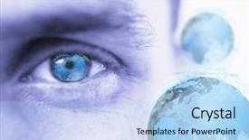  Presentation with human social - Audience pleasing slide deck consisting of motion planets - digitally generated image of earth backdrop and a light blue colored foreground