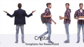  Presentation with self - Slide set consisting of motivational - panoramic collage of self-motivated young background and a lemonade colored foreground