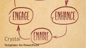  Presentation with business coaching - PPT theme with motivational-leadership-coaching-business background and a lemonade colored foreground