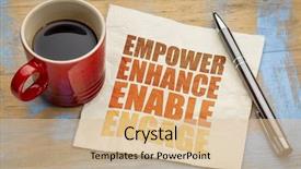  Presentation with business coaching - Audience pleasing PPT theme consisting of motivational leadership coaching or business backdrop and a lemonade colored foreground