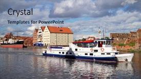  Presentation with side effects of injectable drugs - Colorful slide deck enhanced with motlawa river side in old backdrop and a  colored foreground