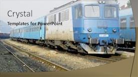  Presentation with motor - Beautiful slides featuring motor locomotive of a class 80 viseu de jos romania backdrop and a light gray colored foreground