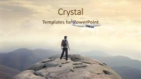  Presentation with motor - Presentation with motor sport - man observing an airplane background and a lemonade colored foreground