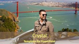  Presentation with road trip - PPT layouts consisting of motor unit - road trip travel and people background and a coral colored foreground