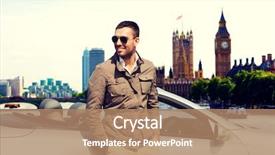  Presentation with rural tourism people adventure - Audience pleasing presentation theme consisting of motor unit - travel tourism transport leisure backdrop and a coral colored foreground