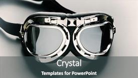  Presentation with bike - Colorful presentation theme enhanced with motorcycle safety - close up photo of bike backdrop and a ocean colored foreground