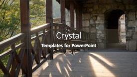  Presentation with heritage - Audience pleasing slide deck consisting of motsameta monastery famous landmark of the medieval georgian architecture kutaisi georgia unesco world heritage site backdrop and a tawny brown colored foreground