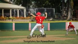  Presentation with youth - PPT theme featuring mound in a youth background and a violet colored foreground