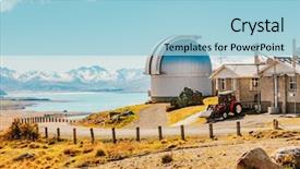  Presentation with new season - Beautiful presentation featuring mount john's observatory backdrop and a light blue colored foreground