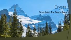  Presentation with national - Presentation theme consisting of mount-rainier-national-park-washington background and a light blue colored foreground