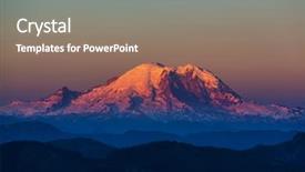  Presentation with arches national park - Theme having mount rainier national park washington background and a  colored foreground