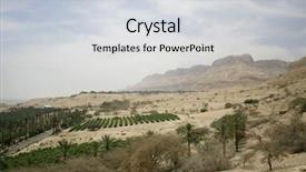  Presentation with desert oasis medical - Amazing presentation design having mount sinai - vegetation in desert landscape dead backdrop and a  colored foreground