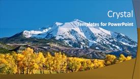 Presentation with colorado - Slide deck enhanced with  background and a  colored foreground