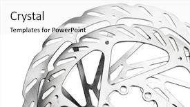  Presentation with jin ding monastry mountain - Presentation having mountain bike disk rotors background and a white colored foreground