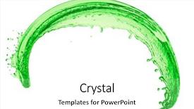  Presentation with juice - Cool new theme with mountain dew drink - green juice splash on white backdrop and a  colored foreground