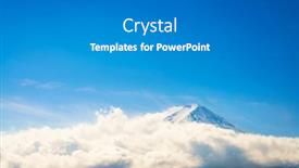  Presentation with blue mountain - 