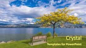 Presentation with british columbia - Amazing slides having mountain lake british columbia backdrop and a tawny brown colored foreground